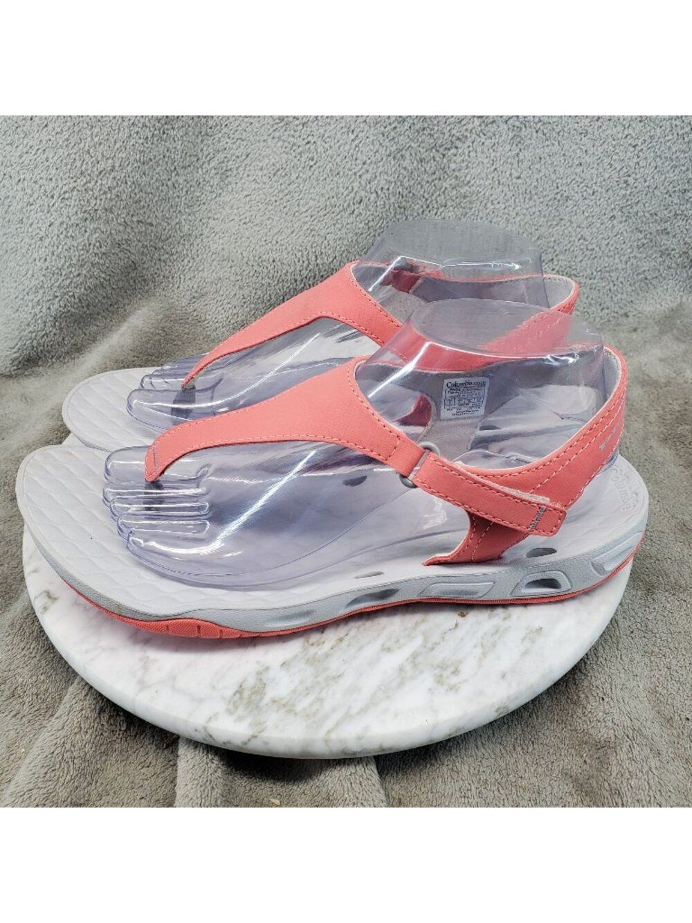 Columbia Shoes Womens Size 9 Pink Synthetic Thong Sandals